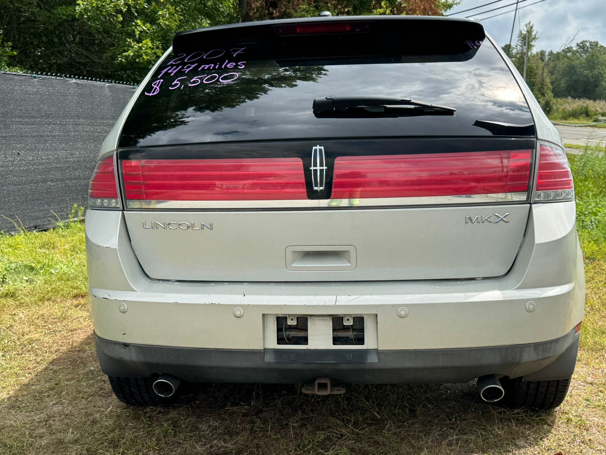 
								2007 Linc MK, $5,500 full									